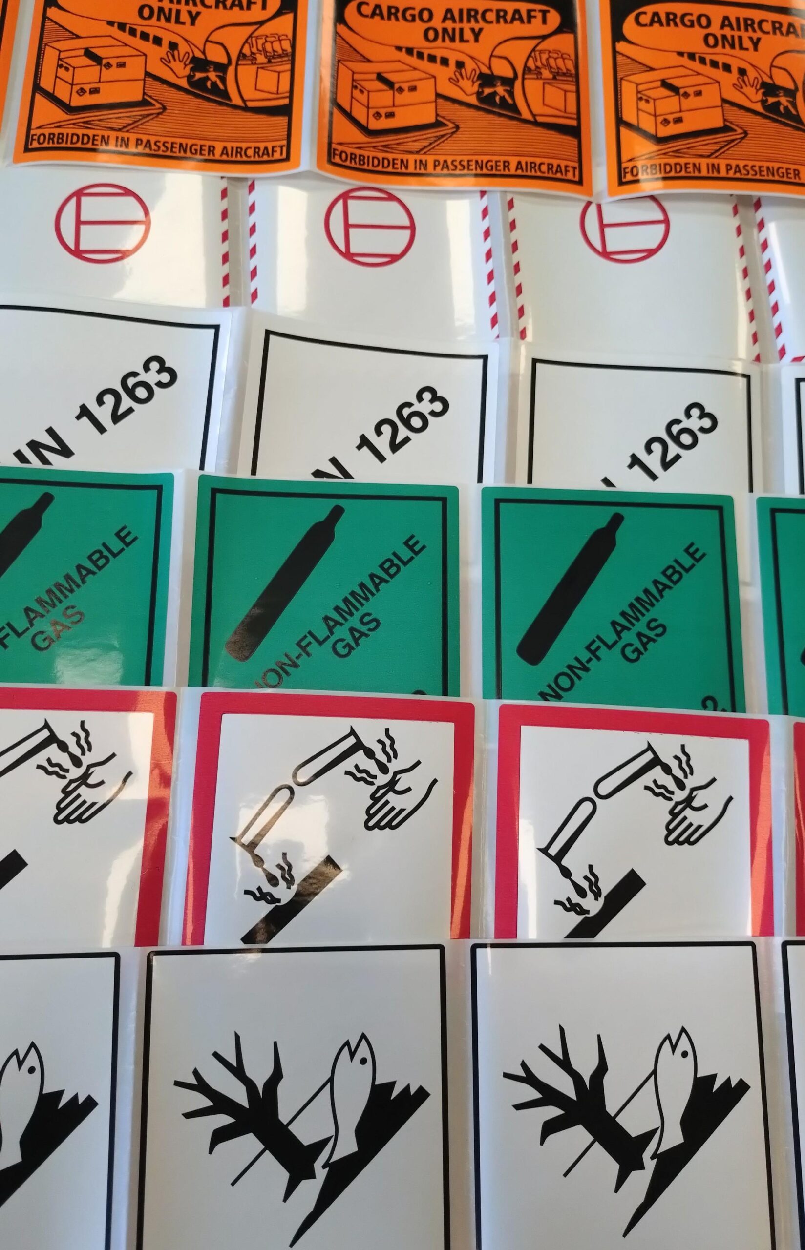 Industrial labels